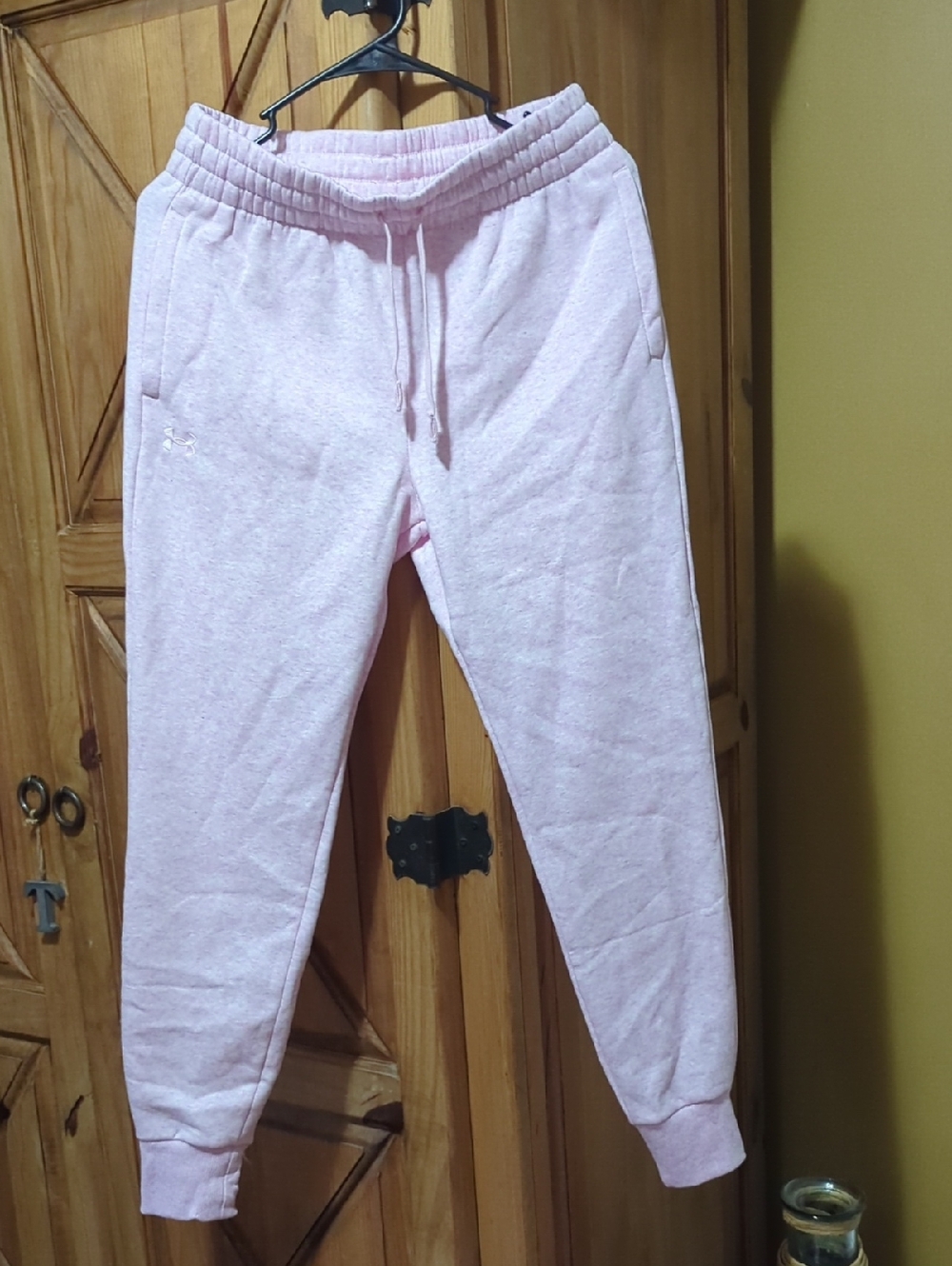 Under Armour Light Pink Women's Fleece Jogger Sweatpants